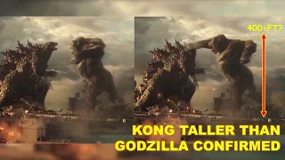 Is Kong Taller Than Godzilla?