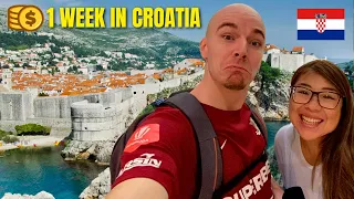 Is travelling Croatia in 2024 EXPENSIVE? (every $ we spent in 1 week) 🇭🇷