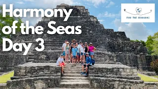 Harmony of the Seas Day 3, Royal Caribbean, Costa Maya, Chacchoben Ruins, Bacalar 7 Color Lagoon