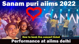 Sanam Puri Live Concert in Delhi aiims | Sanam puri event attended @sanam