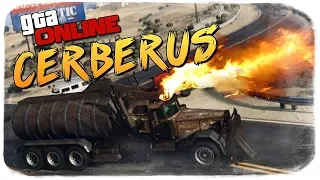 GTA ONLINE - КУПИЛИ МАШИНУ ОГНЕМЕТ CERBERUS #381