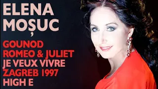 Elena Mosuc - Gounod: ROMÉO et JULIETTE, Je veux vivre (in the original key), Zagreb 1997