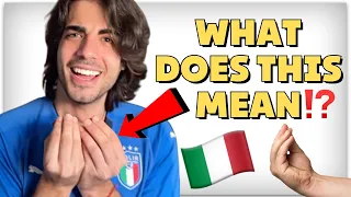 SPEAK LIKE AN ITALIAN (hand gestures explained)