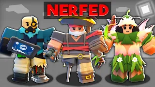 I MADE EVERY Nerfed KIT LOOK OP In Roblox Bedwars..