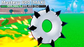 PEGUEI 600 DE MAESTRIA COM A DOUGH E FUI PVP NO BLOX FRUITS (ROBLOX)