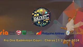 RacketRevolution 2024 | Day 1 | MD | Davie Mon vs Andrei JiaYun