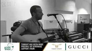 Coldplay's Chris Martin performs "A Sky Full Of Stars" for ACTION IN AFRICA