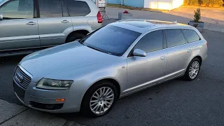 UpDaTe 2006 Audi A6 Avant Wagon Quattro 3.2 V6 POV 0-60 Test Drive C6