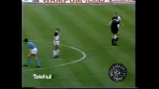 ZICO VS MARADONA - Udinese - Napoli (Serie A, 12 May, 1985) - First half