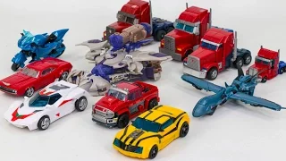 Transformers Prime Optimus Prime Bumblebee Megatron Arcee Ironhide Truck 11 Vehicle Robot Car Toys