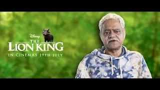 The Lion King | Pumbaa - Sanjay Mishra | Hindi | In Cinemas July 19