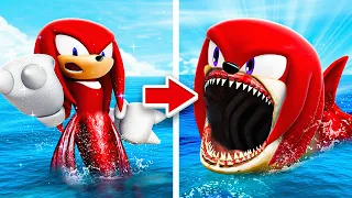 Upgrading Knuckles to MEGALODON KNUCKLES In GTA 5!