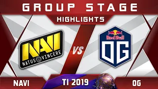 Na`Vi vs OG. РАВНЫЙ СТАРТ. НАВИ против ЧЕМПИОНОВ !