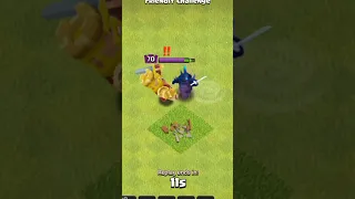 70 Level Barbarian King Vs New 10 Level Pekka 😮😱(Clash Of Clans)#shorts