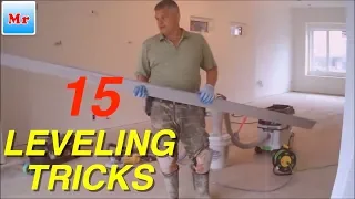 15 DIY Tips and Tricks for Leveling a Concrete Floor for Home Improvement MrYoucandoityourself
