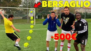 ⚽️L’ULTIMO CHE CENTRA IL BERSAGLIO PAGA! (-500€) 🤑 feat. Footwork & Pirlasv