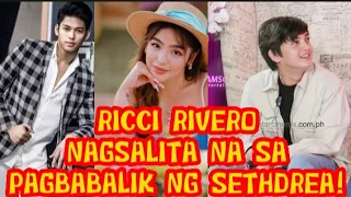 RICCI RIVERO HINDI NAPIGILANG MAG-REACT SA INTERVIEW NILA SETH FEDELIN AT ANDREA BRILLANTES!