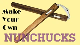 HOMEMADE : Traditional nunchucks [nunchaku]