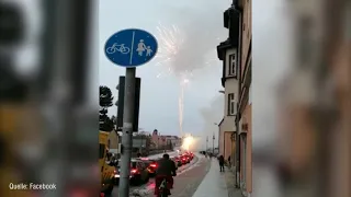 Bautzen: Pyrotechnik legt Verkehr lahm - Zeugen gesucht - LAUSITZWELLE