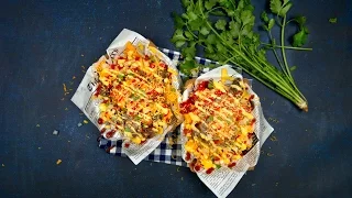 Kimchi Fries with Bulgogi! / 불고기 김치 프라이