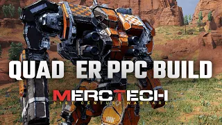 Quad ER PPC Headshot Mech - Mechwarrior 5: Mercenaries MercTech Episode 42