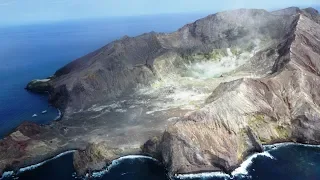 Fly Into an Active Volcano - White Island - New Zealand
