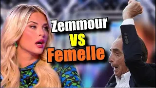 Eric Zemmour Frappe une femme avec la droite de la virilité 😂