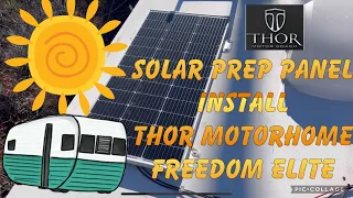 Easy! How to Install Solar Panels on Thor Motorhome - Solar Prep Package - Thor OEM Recommended