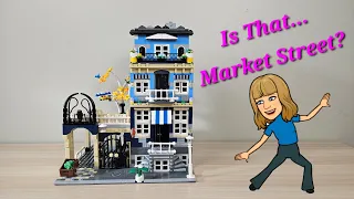 LEGO Market Street REPLICA : Open for Business