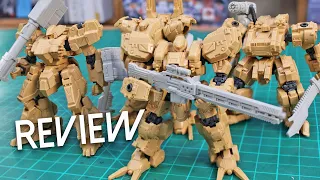 Front Mission Structure Arts Kit Series Set Review!