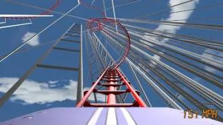 Roller Coaster Rampage - FailCoaster #1 (First Person View)