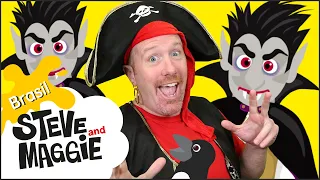 Novo video de Festa de Halloween na Casa Assombrada de Steve and Maggie Brasil