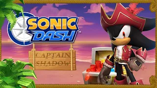 Sonic Dash [30th Anniversary Event] 🏴‍☠️ - Captain Shadow Gameplay Showcase