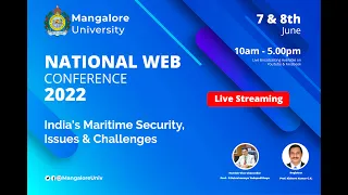 National Web Conference 2022 - India's Maritime Security,Issues & Challenges