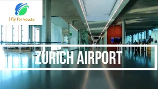 Zurich Airport walk through... How i get from E Gates to A, B and D Gates?