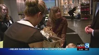 Meijer Gardens welcomes 9 millionth visitor