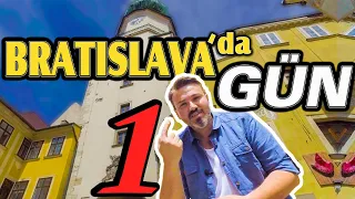 BRATISLAVA DA 1 GÜN | AVRUPA 'DA GEZİLECEK YERLER | SLOVAKYA VLOG