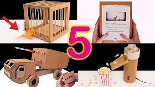 5 Amazing Things You Can Do at Home from Cardboard (Compilation 2020 🔥)