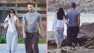 Dakota Johnson Spotted by Paparazzi Embracing Boyfriend Chris Martin During Public Outing in Malibu