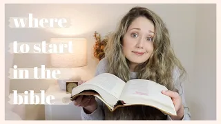 WHERE TO START READING THE BIBLE: What Book of the Bible Should I Read First? | Bible For Beginners