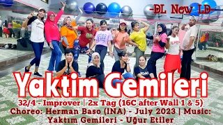 Yaktim Gemileri Line Dance | Improver | Choreo by Herman Baso (INA) - July 2023 | DL New LD