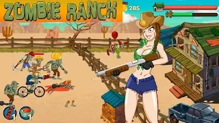 Zombie Ranch (EN) - First look. Waves of Zombies VS us (Android Action)