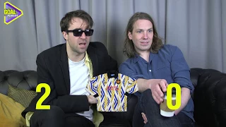 The Vaccines play the classic shirt game