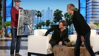 Johnny Depp's Beautiful Gift for Ellen