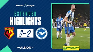 Extended Highlights: Watford 0 Albion 2