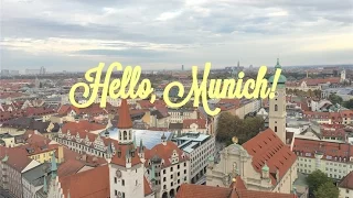 VLOG: munich for the weekend! + iceskating & xmas market
