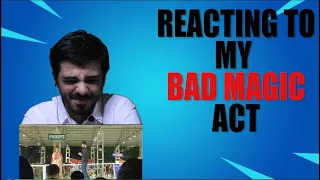 Reacting to my failed magic/mentalism Act | Breakdown and Analysis | Nirbhik Datta