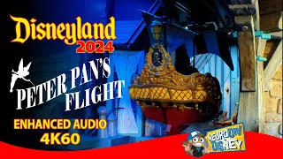 Peter Pan's Flight NEW 2024 - Disneyland Rides [4K POV]