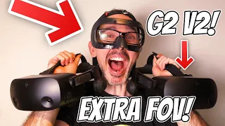 EXTRA FOV with the HP Reverb G2 V2! Here's what you NEED to know!
