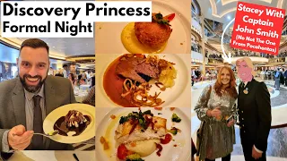 Discovery Princess Formal/Gala Evening - What To Expect On A Princess Cruise Posh Night! Food & More